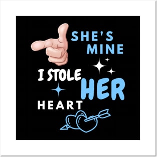 She’s Mine  A Bold Statement Tee Posters and Art